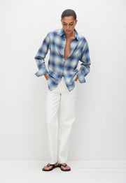 Flannel Shirt - Ocean Check - Matteau